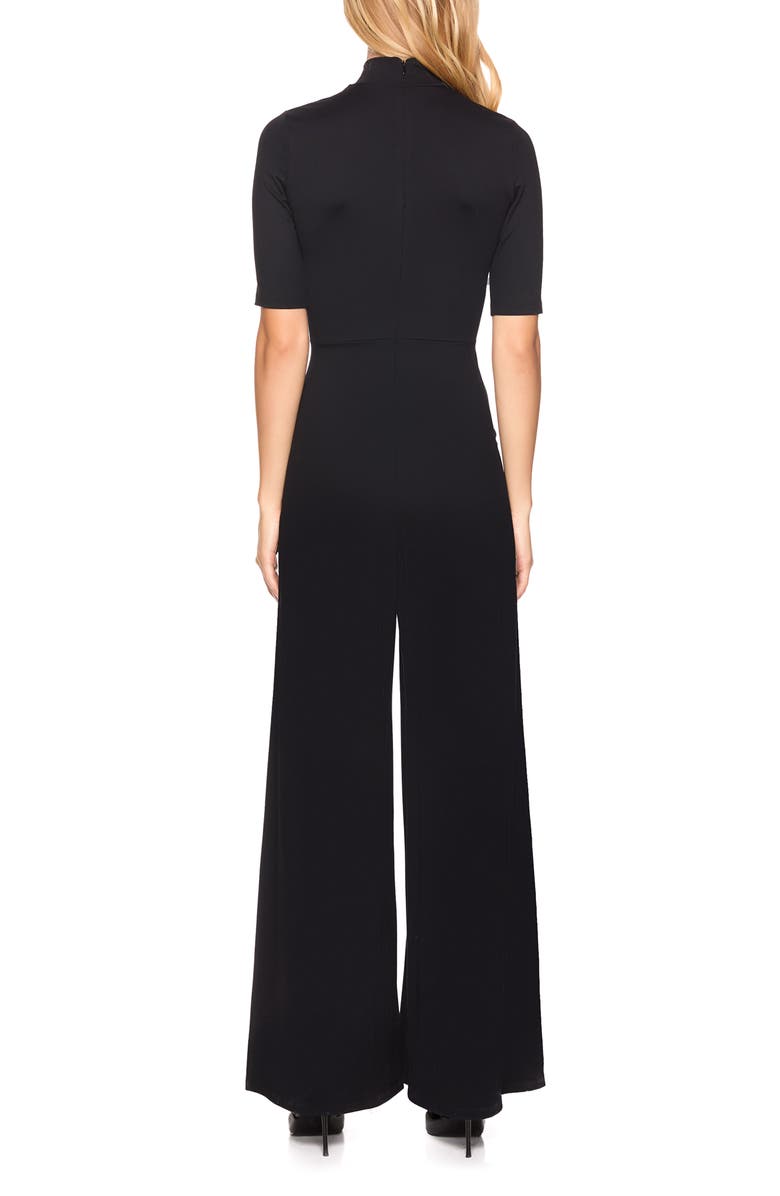 Susana Monaco Mock Neck Wide Leg Jumpsuit, Alternate, color, 