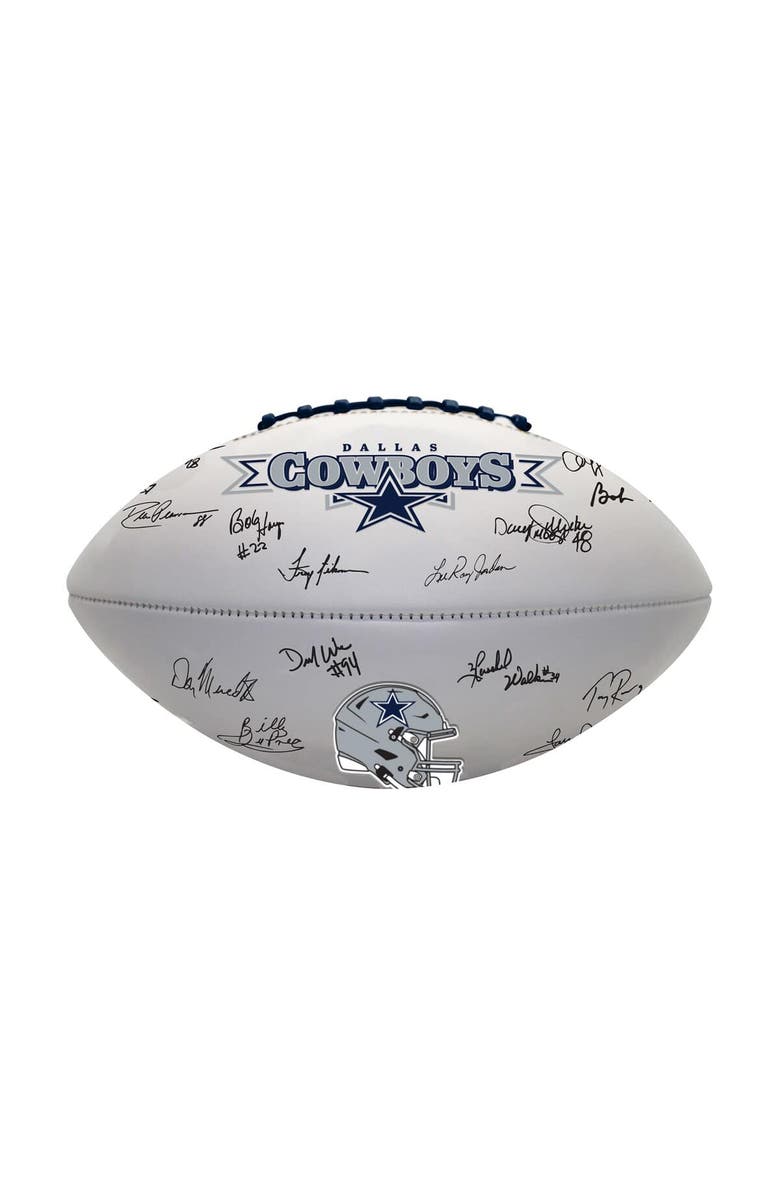 LOGO BRANDS Dallas Cowboys Legends Signature Football, Main, color, 