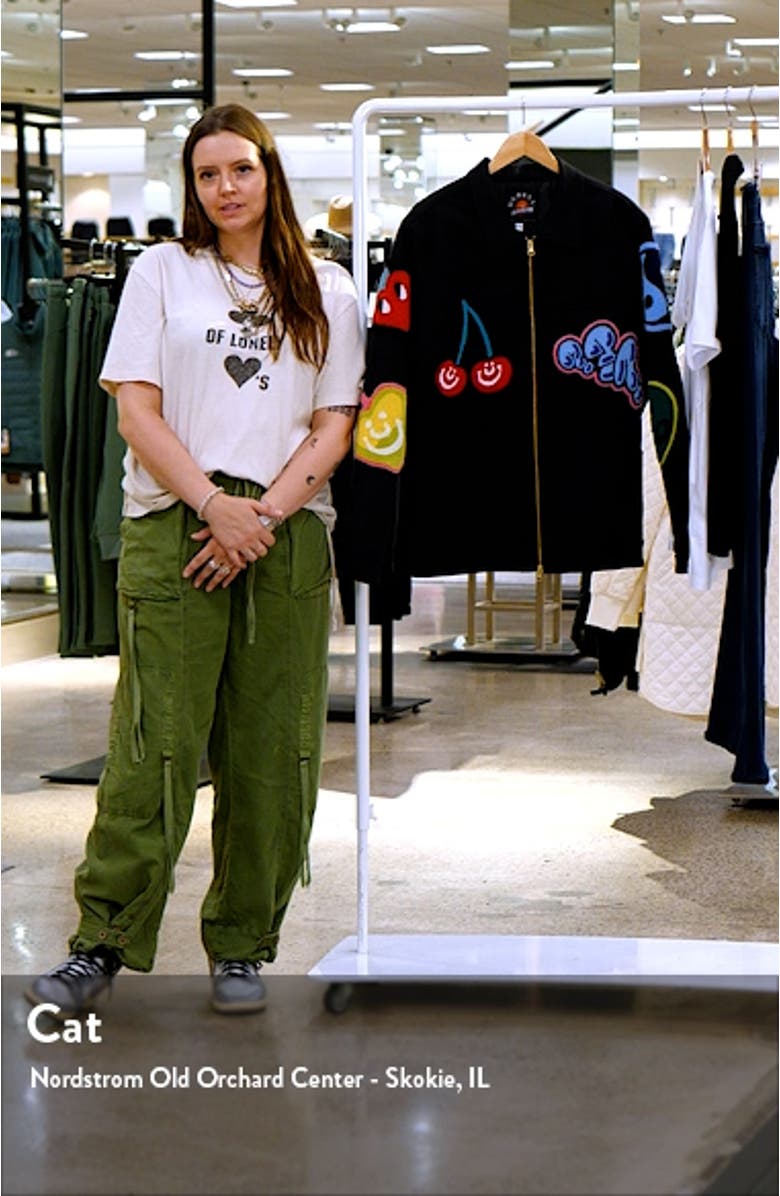 Airheads Flavor Blasted Patch Cotton Zip-Up Jacket, sales video thumbnail