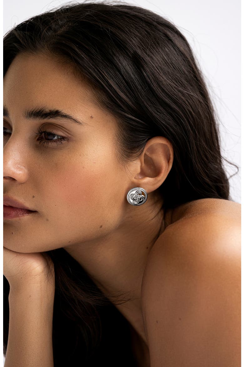 Giselle Earrings, Alternate, color, White Gold