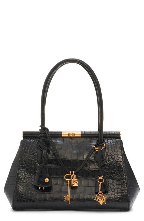 Marlene Everyday Croc Embossed Bag