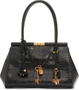 Dolce&Gabbana Marlene Everyday Croc Embossed Bag
