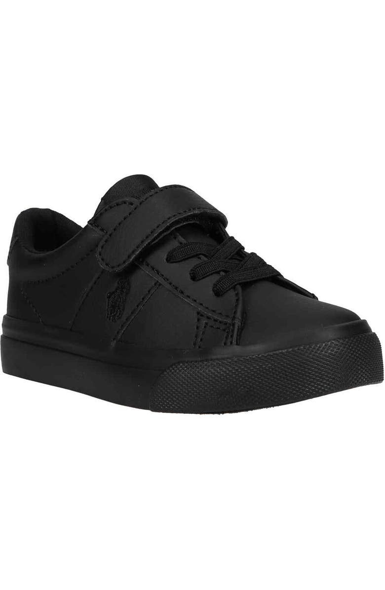Polo Ralph Lauren Kids' Sayer Low Top Sneaker, Main, color, Black