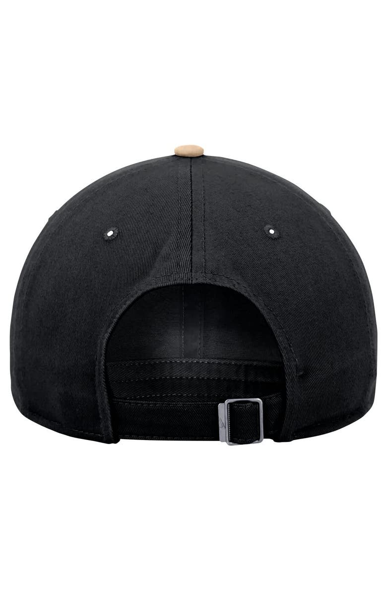 Nike Men's Nike Black Purdue Boilermakers Colorblock Club Adjustable Hat, Alternate, color, Black