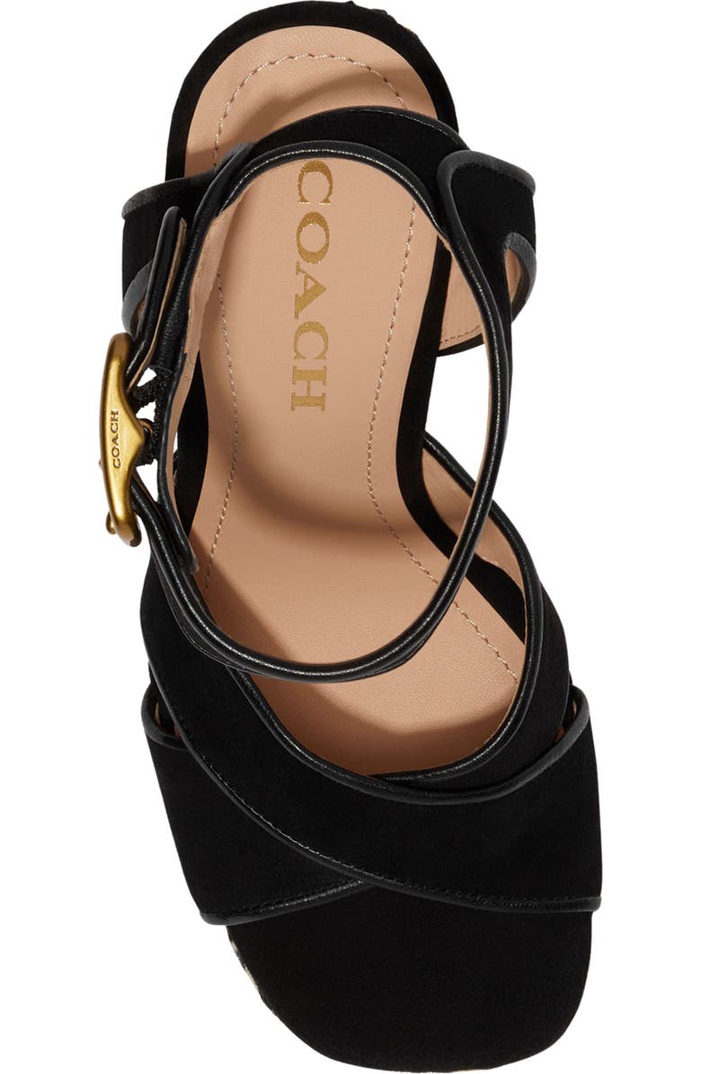 COACH Nelly Block Heel Platform Sandal, Alternate, color,