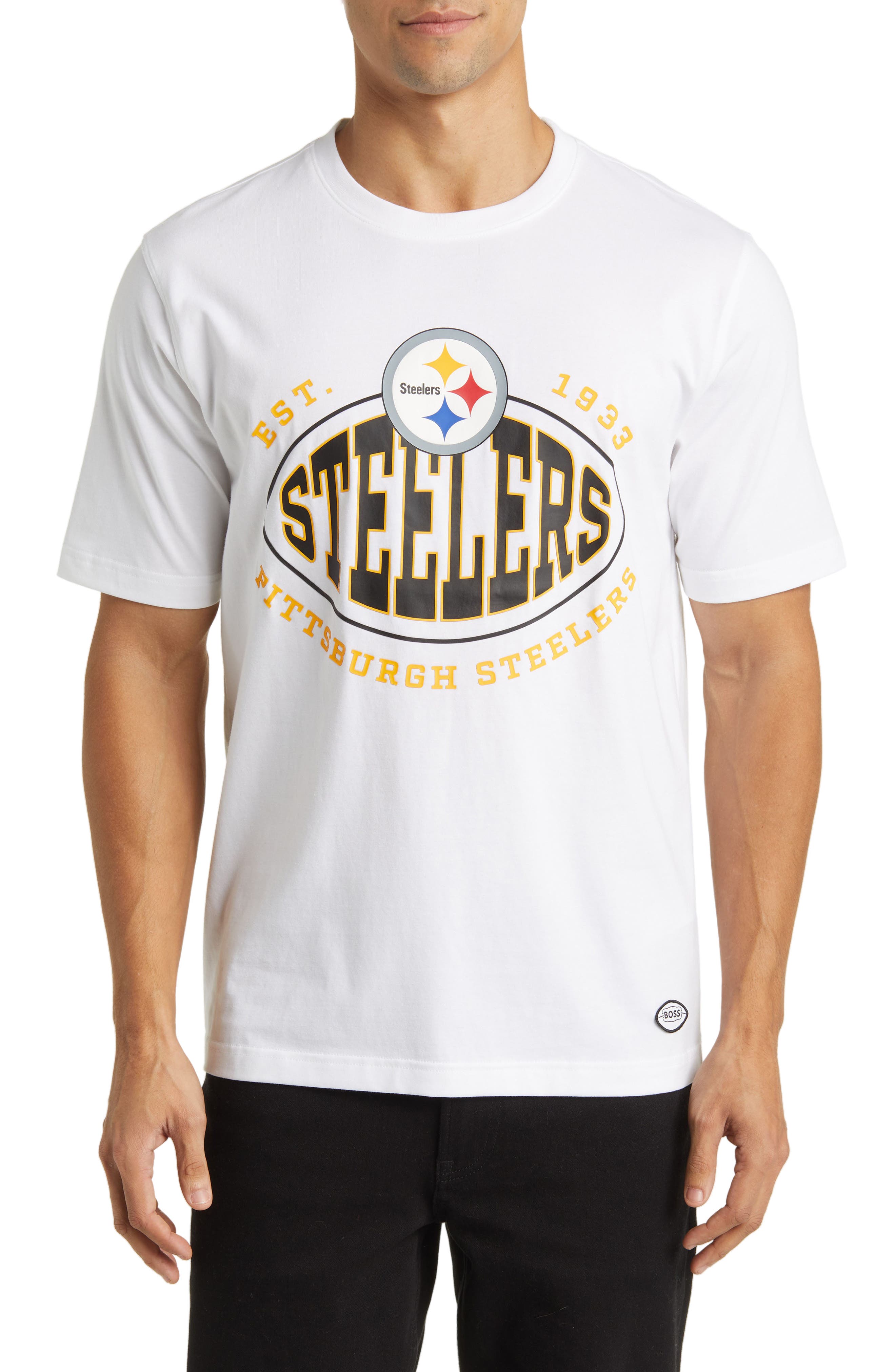 BOSS x NFL Stretch Cotton Graphic T-Shirt