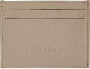 Longchamp Le Foulonné Leather Card Case
