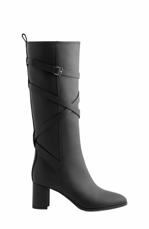 Neil J. Rodgers Linda Strappy Boot in Black Nappa  product