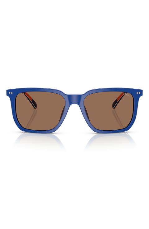 55mm Rectangular Sunglasses