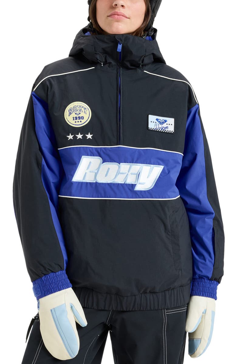 Roxy Chloe Kim Anorak, Main, color, Anthracite