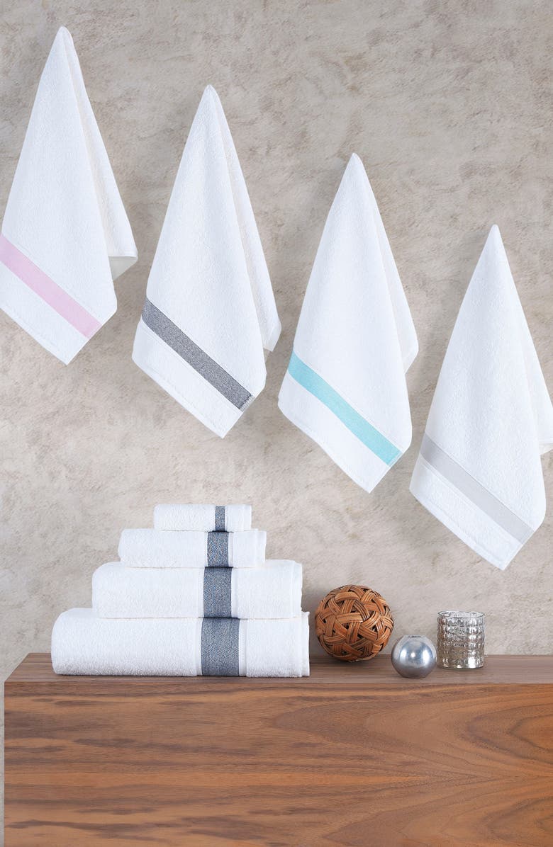 Brooks Brothers Ottoman Rolls Bath Mat, Alternate, color, White