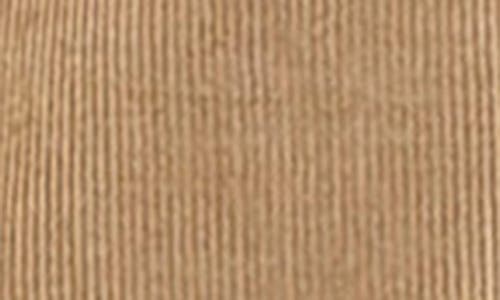 Vince Louie Flat Front Cotton Corduroy Pants In Brown