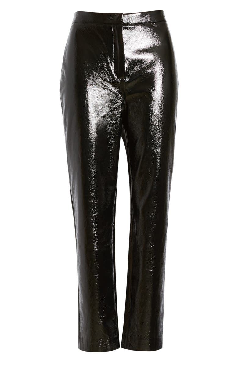 Leith Straight Leg Faux Leather Pants, Alternate, color,