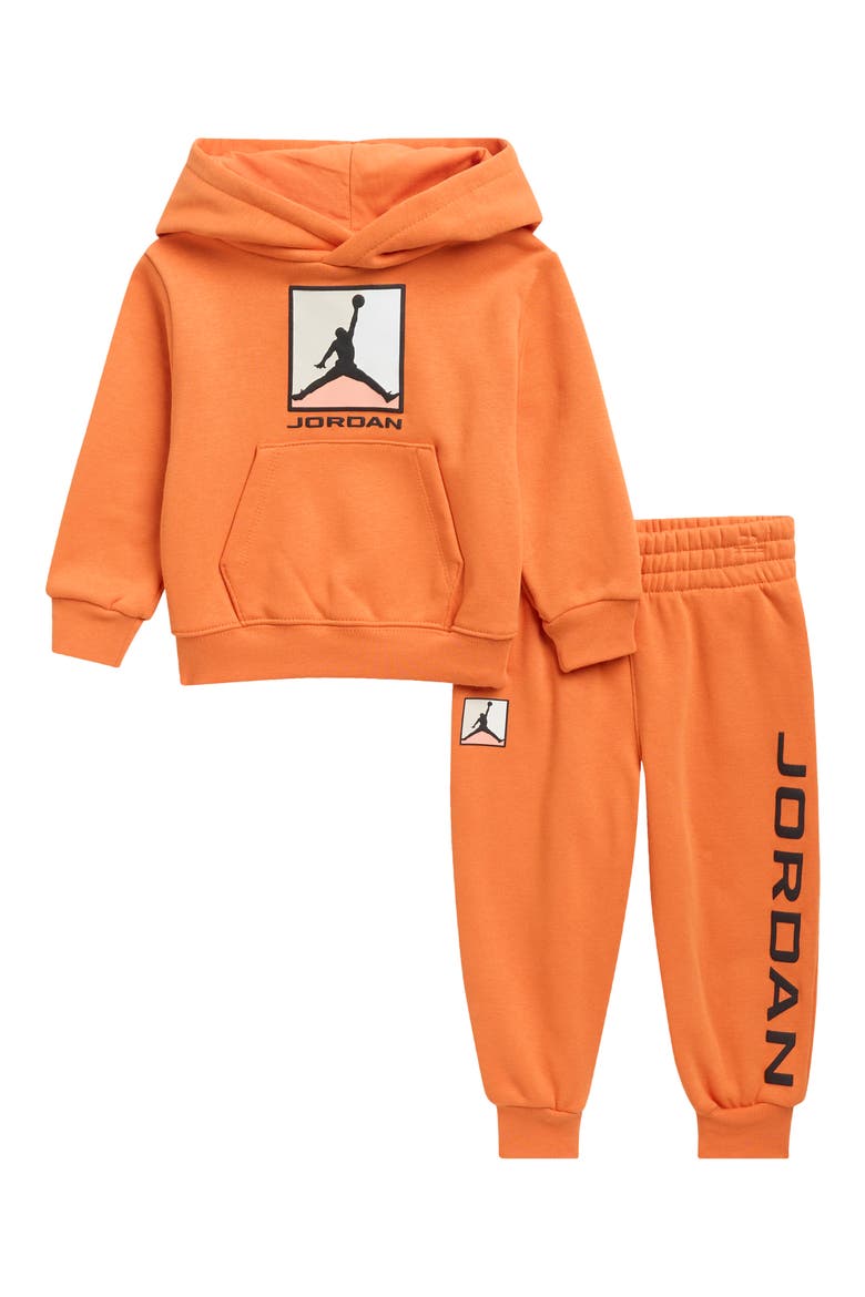 Essentials Fleece Baseline Hoodie & Joggers Set, Main, color, STARFISH