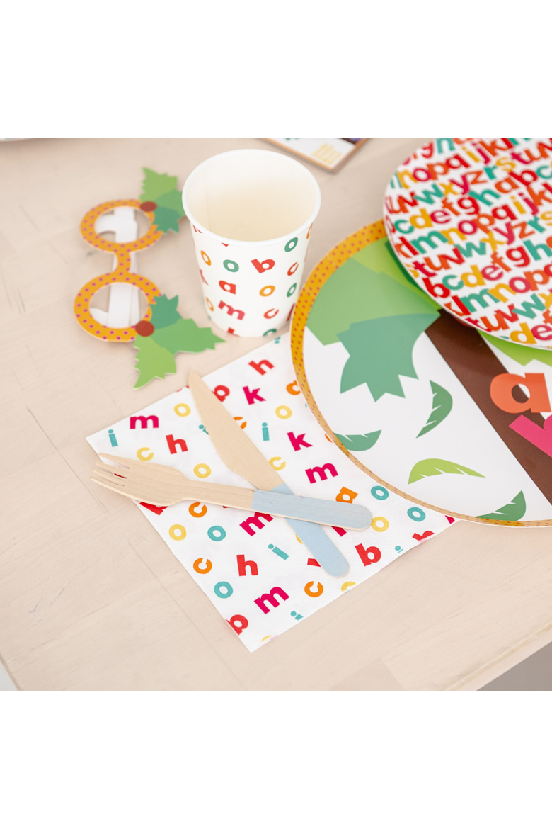 Chicka Chicka Boom Boom Large Napkins, Alternate, color, Assorted Pre-Pack