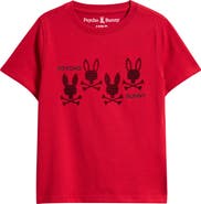 Psycho Bunny Kids' Jovan Cotton Graphic T-Shirt