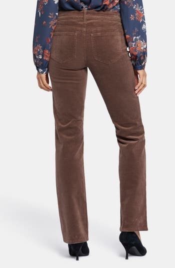 Marilyn Straight Leg Corduroy Pants