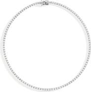 Mint & Lily 3mm Tennis Necklace