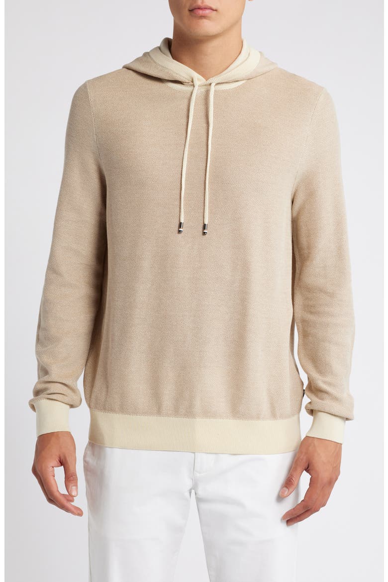 Trapani Mesh Sweater Hoodie, Main, color, OPEN WHT