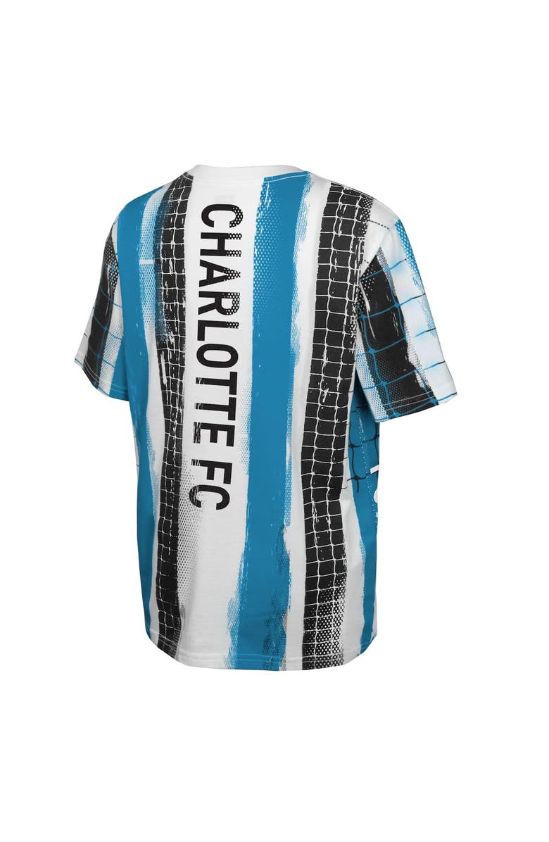 Outerstuff Youth White Charlotte FC High Stepping T-Shirt, Alternate, color, White