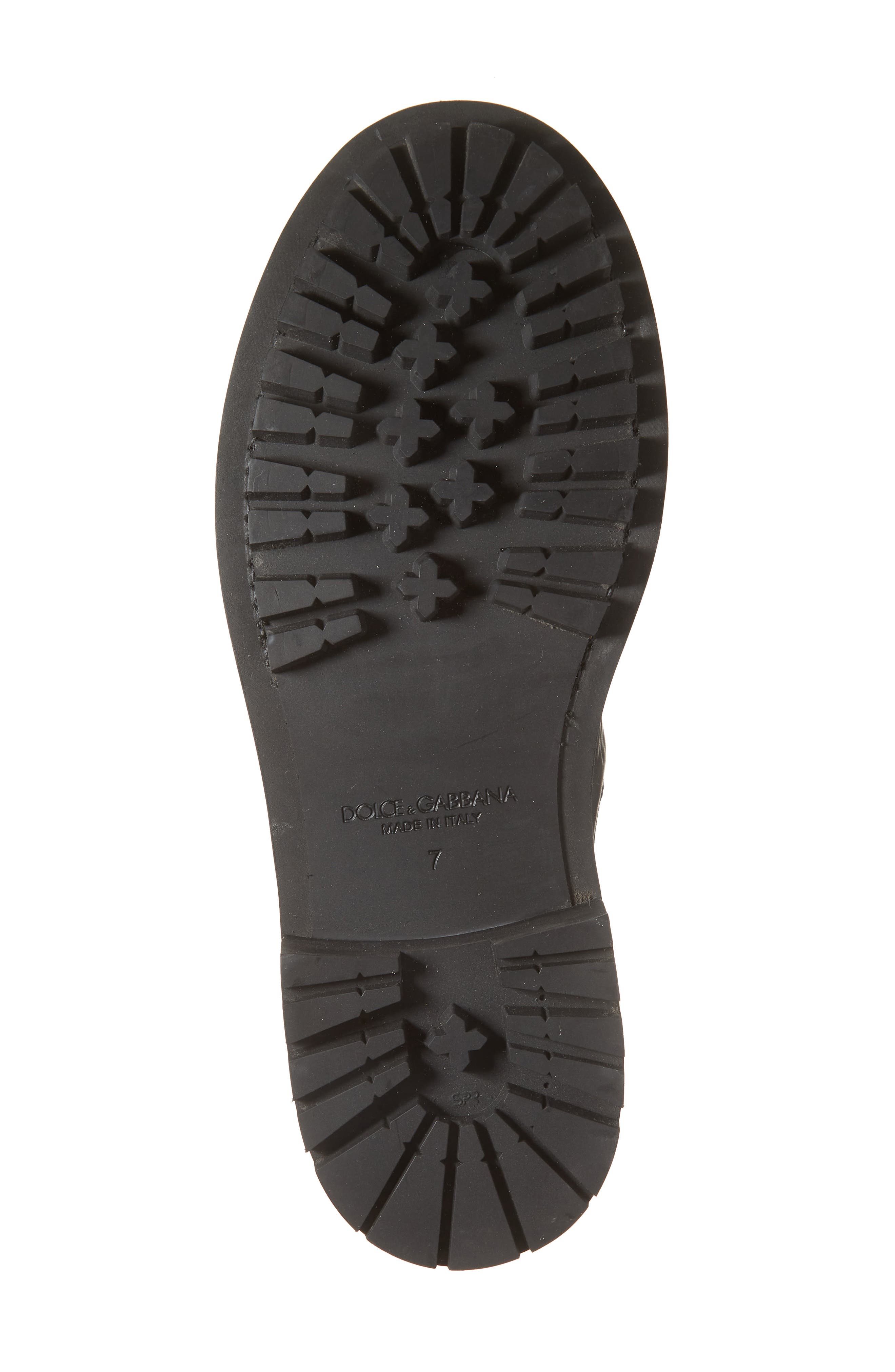 Dolce&Gabbana Beatles Bernini Boot, Alternate, color, Nero