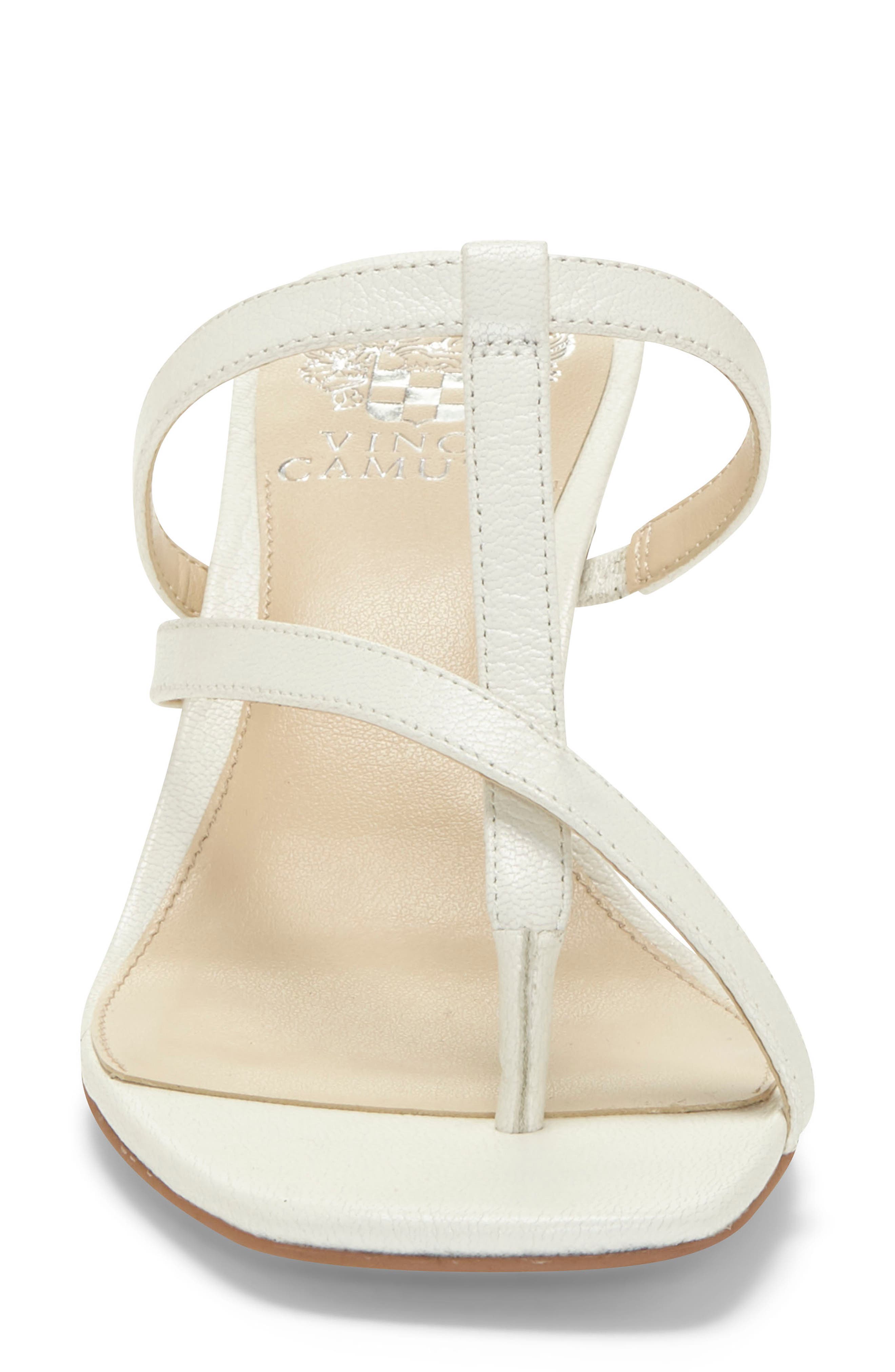 Soraja Sandal, Alternate, color, CRISP WHITE LEATHER