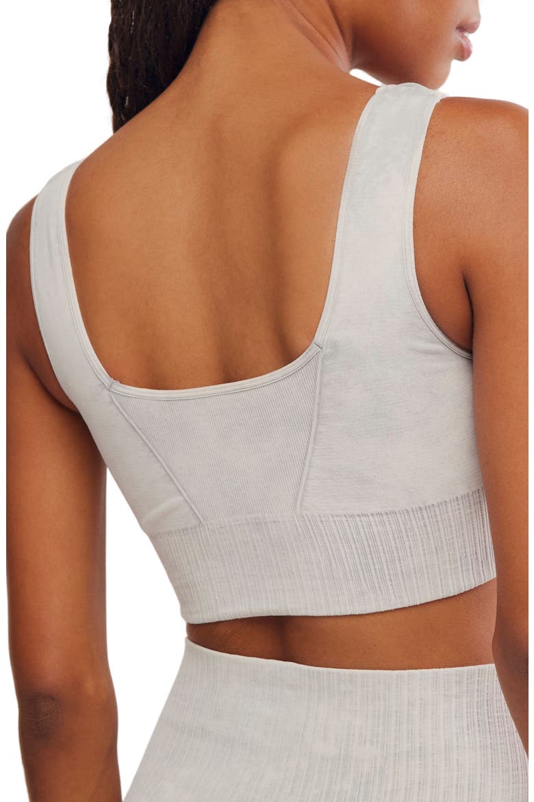 FP Movement Karma Square Neck Sports Bra, Alternate, color, ICE GREY