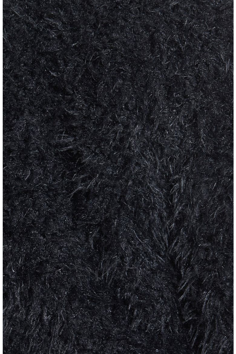 Fuzzy Bolero, Alternate, color, BLACK