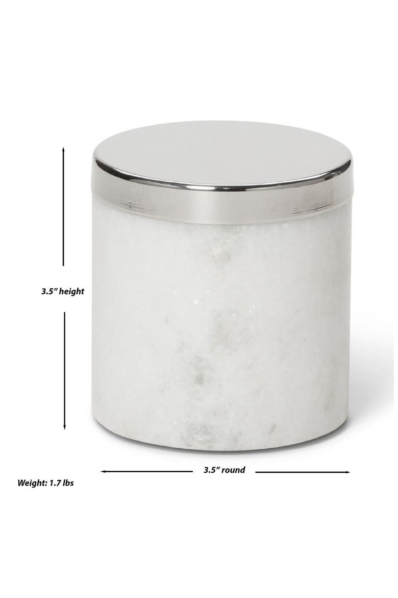 Roman Marble Canister, Alternate, color, WHITE