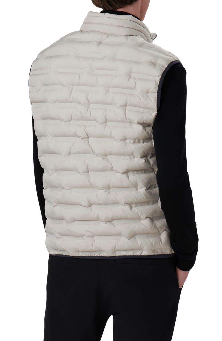 Bugatchi Quilted Water Resistant Vest, Alternate, color, 