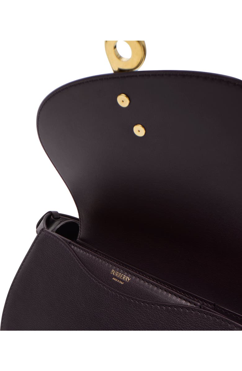 Burberry Small Bridle Logo Leather Crossbody Bag, Alternate, color, Rubus