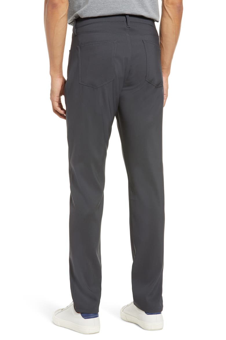 Modern Stretch Twill Straight Leg Pants, Alternate, color, FLINTDNU