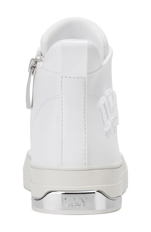 Dkny Yaser Mid Sneaker In Multi