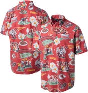 Reyn Spooner Men's Reyn Spooner Red Kansas City Chiefs Scenic Button-Down Shirt
