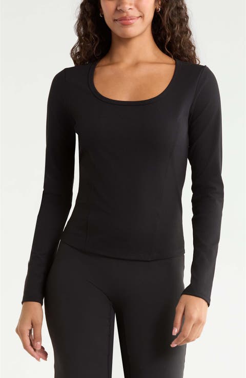 Long Sleeve Rib T-Shirt