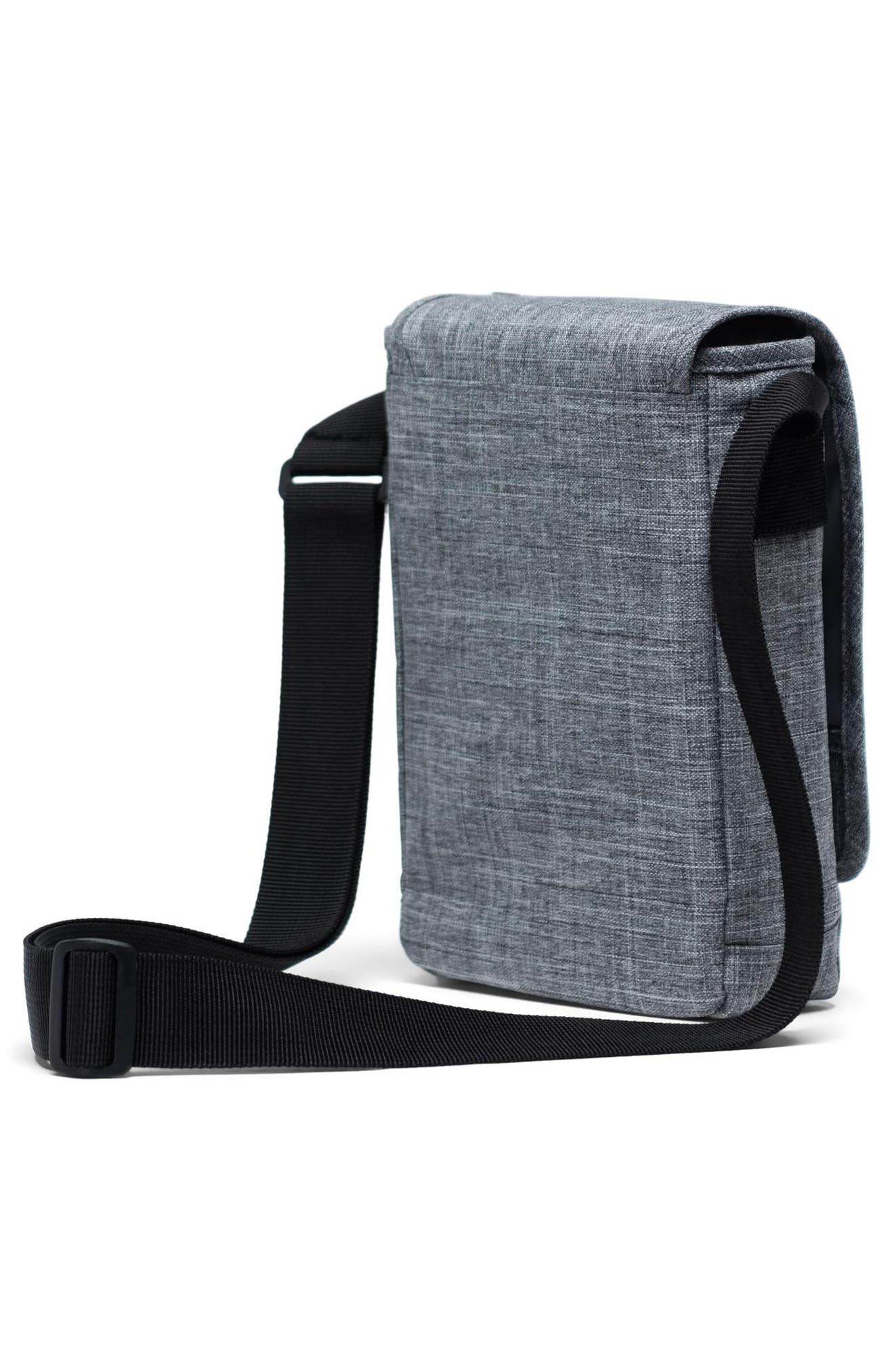 Small Lane Messenger Bag, Alternate, color, RAVEN CROSSHATCH