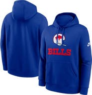 Nike Men's Nike Royal Buffalo Bills Best Season Rewind Club Pullover Hoodie