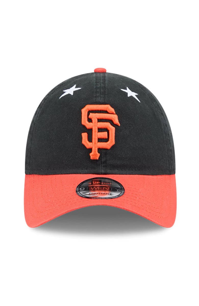 New Era Men's New Era Black/Orange San Francisco Giants 2025 MLB All-Star Game 9TWENTY Adjustable Hat, Alternate, color, Black