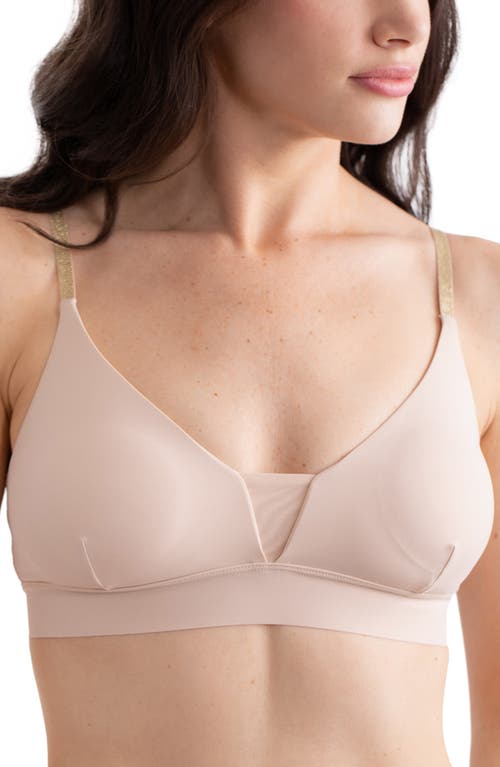 Uwila Warrior Soft Bra with Mesh in Beige 