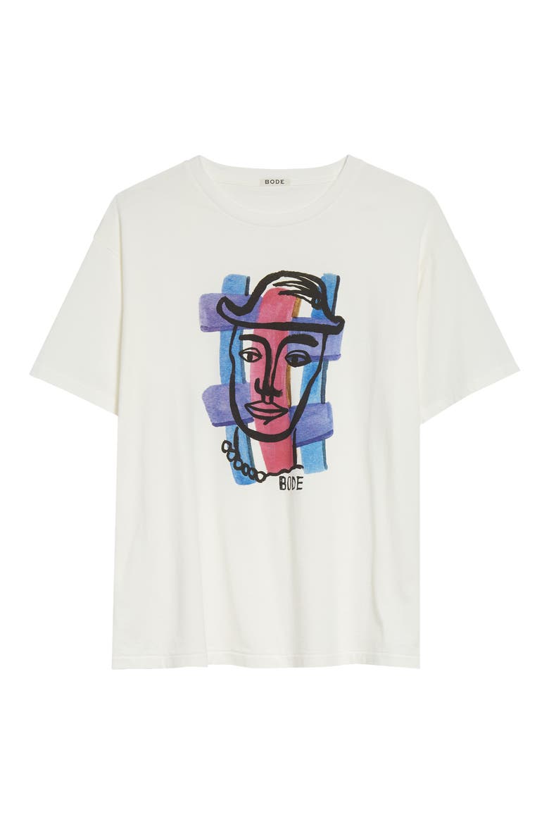 Chapeau Graphic T-Shirt, Alternate, color, CREAM