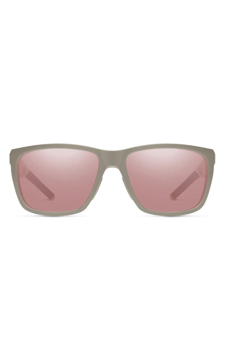 Smith Longfin Elite 59mm Sunglasses, Main, color, Tan/ Ignitor