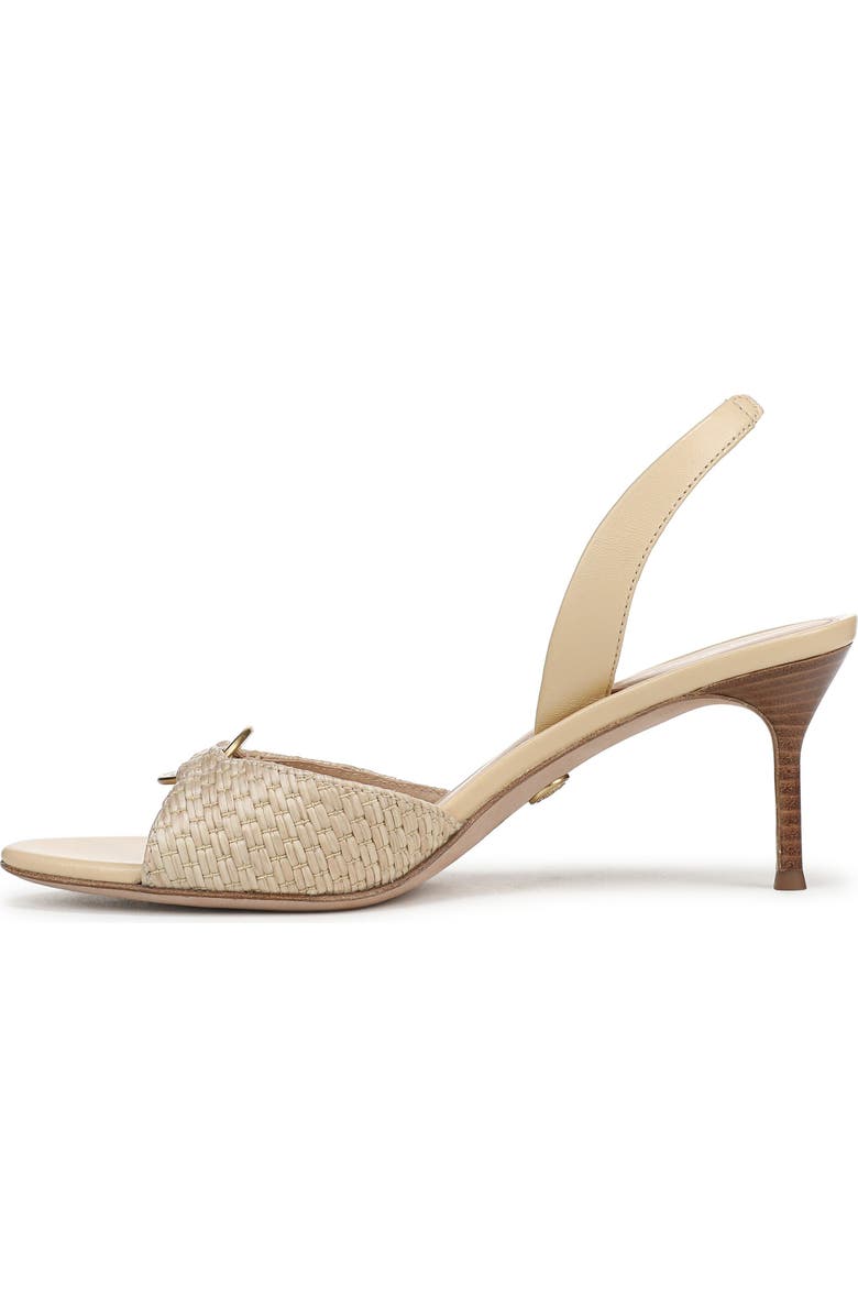 Veronica Beard Tia Slingback Sandal, Alternate, color, Natural