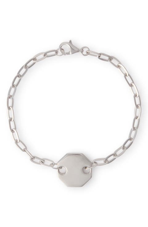 Hex Nut Tag Bracelet
