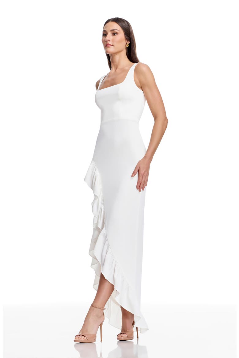 Charlene Ruffle Gown, Alternate, color, OFF WHITE