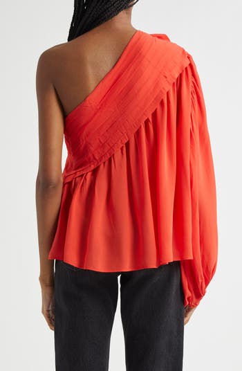 FARM Rio Red Rose One-Shoulder Top | Nordstrom FARM Rio Red Rose One-Shoulder Top | Nordstrom
