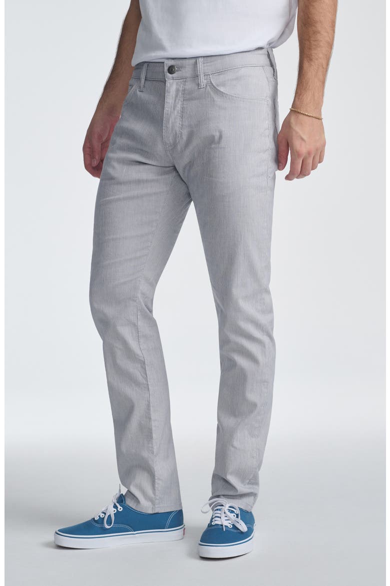 Jake Micro Stripe Slim Fit Pants, Main, color, LIGHT GREY LINEN STRIPE