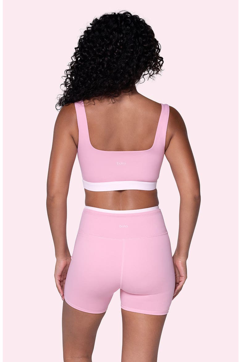 Sports Bra, Alternate, color, Blush