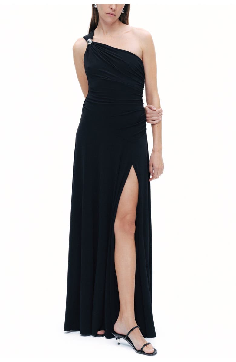 Nocturne One Shoulder Maxi Dress, Main, color, 