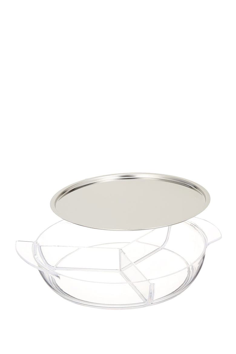 Iced Platter, 10-Inch, Alternate, color, CLEAR