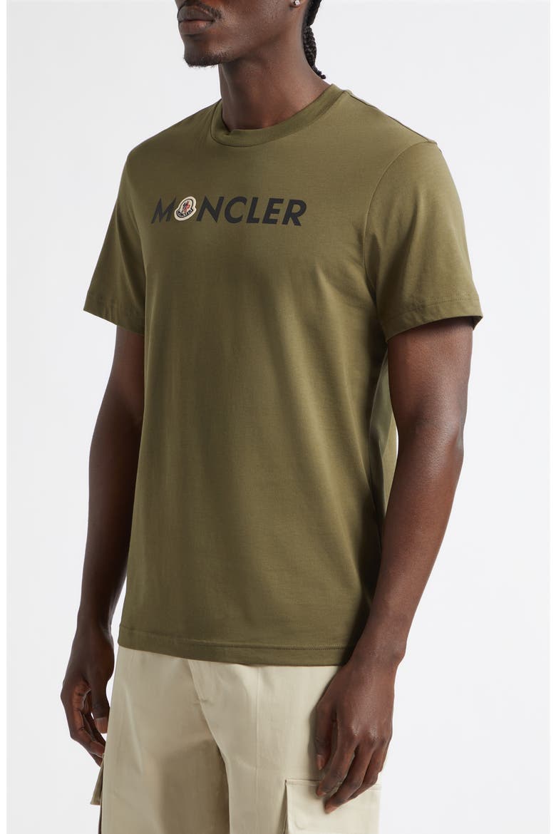 Logo Patch Graphic T-Shirt, Alternate, color, OLIVE NIGHT